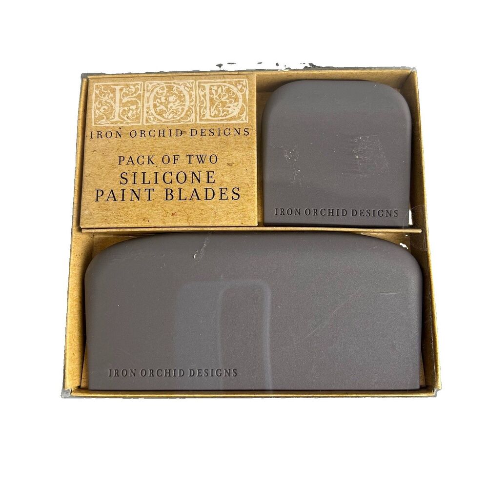 Silicone Blades Art Artists Paint Mixed Media IOD NEW Set Of 2